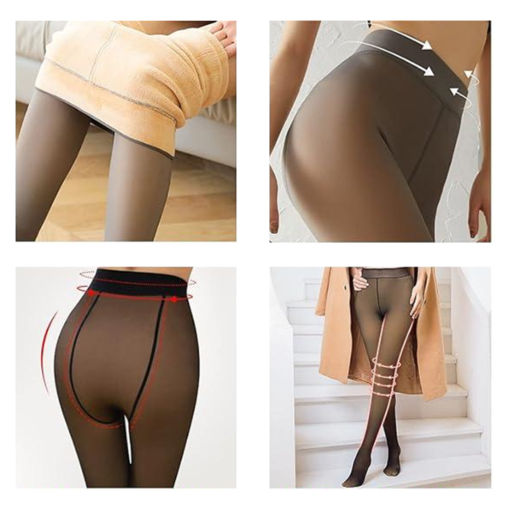 Cozy Glam Sheer Leggings