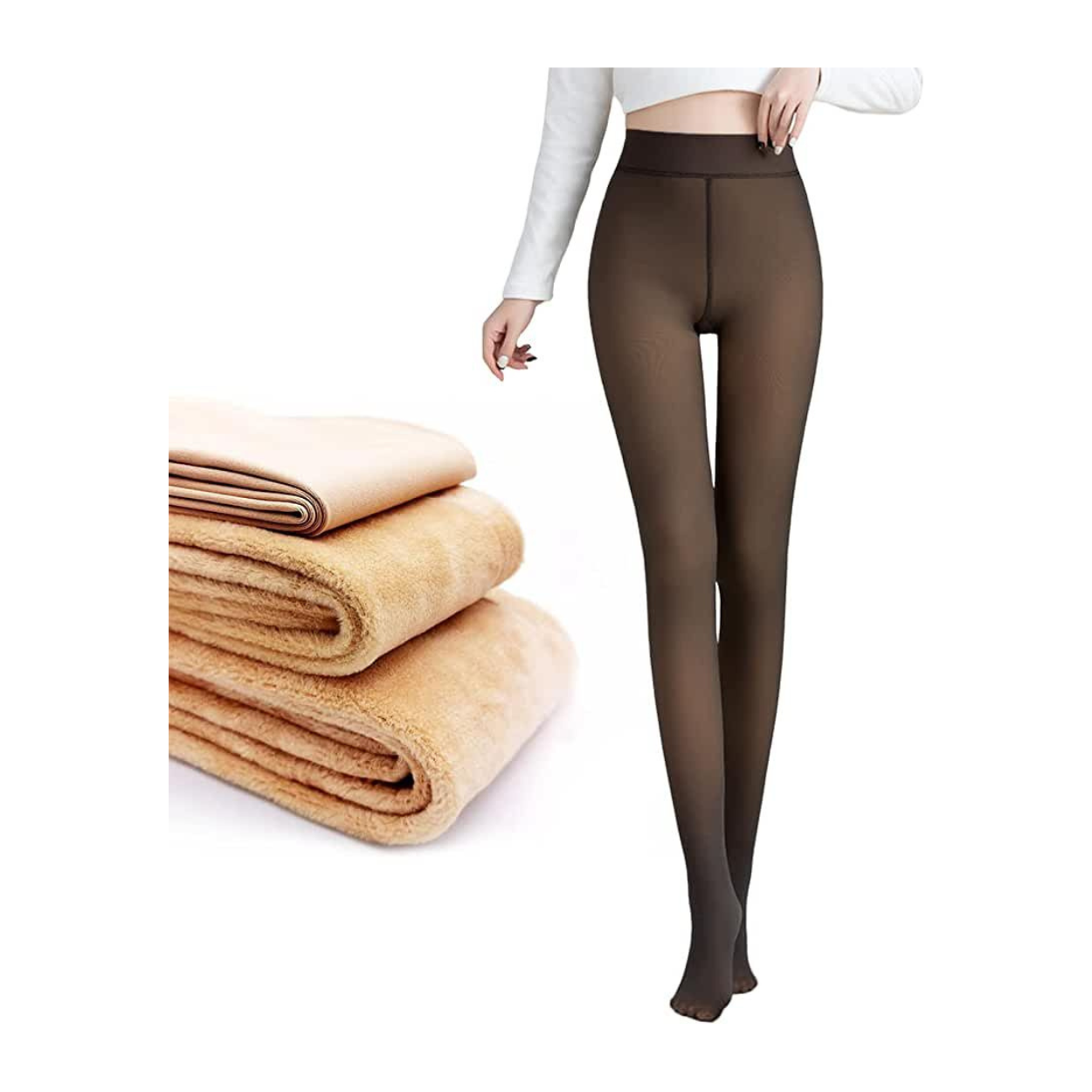 Cozy Glam Sheer Leggings